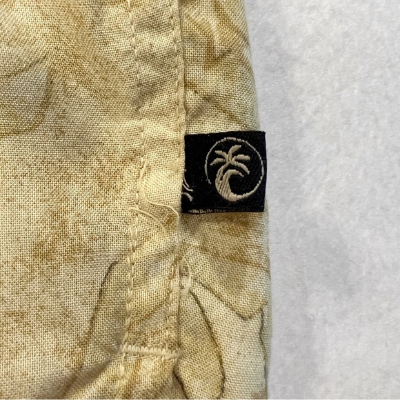 Ocean Pacific Men's Shirt Button Down Palm Trees Floral 3X Short Sleeve - Picture 7 of 8